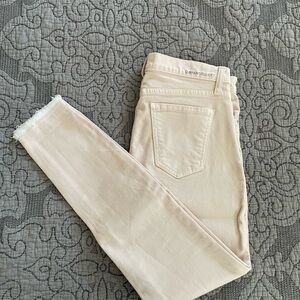 Current/Elliott Light Pink Skinny Jeans Sleek Fit